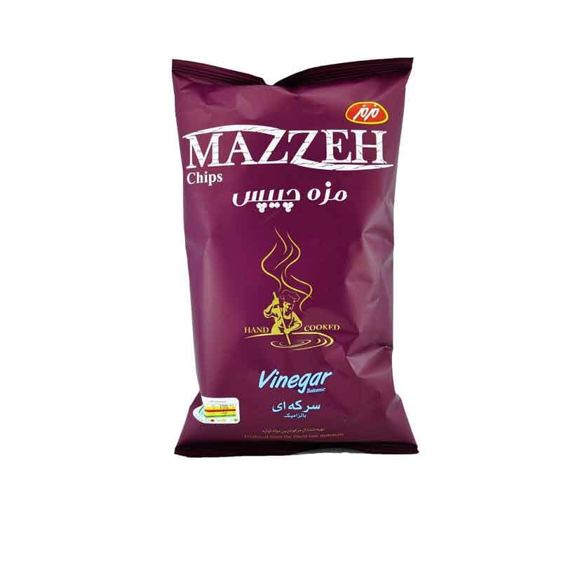 مزمز چیپس مزه چیپس سرکه 40ع