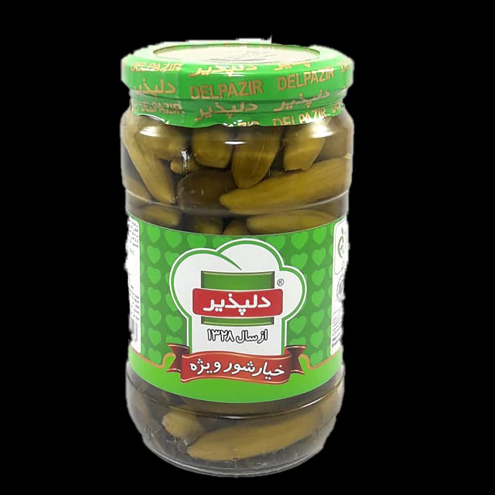 دلپذیر خیار شور 650گ ویژه