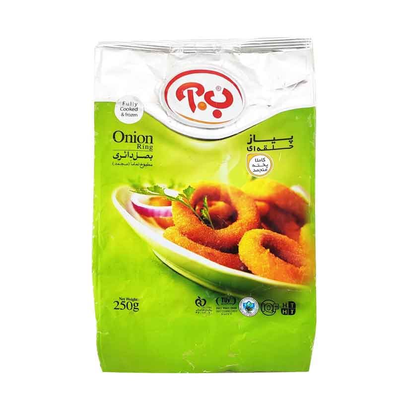 ب.آ پیاز حلقه ای 250گ
