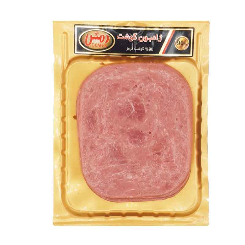 دمس کالباس ژامبون گوشت وکیوم 90%
