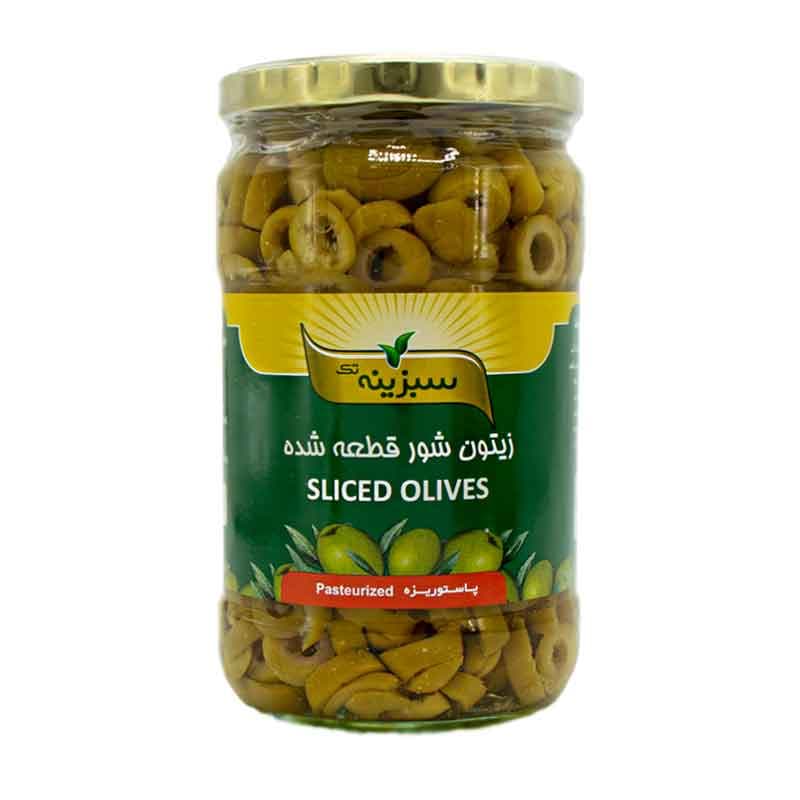 سبزینه تک زیتون 700گ قطعه شده