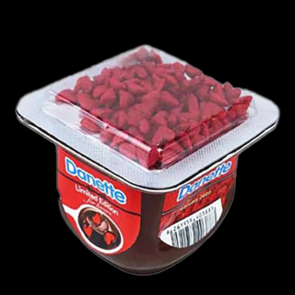 دنت0 دسر 100گ تاپر شکلات غلات قلب قرمز