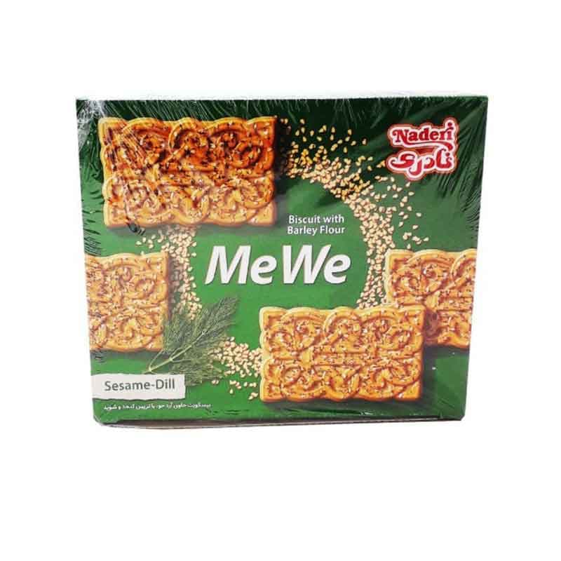 نادری بیسکویت می وی کنجد و ریحان