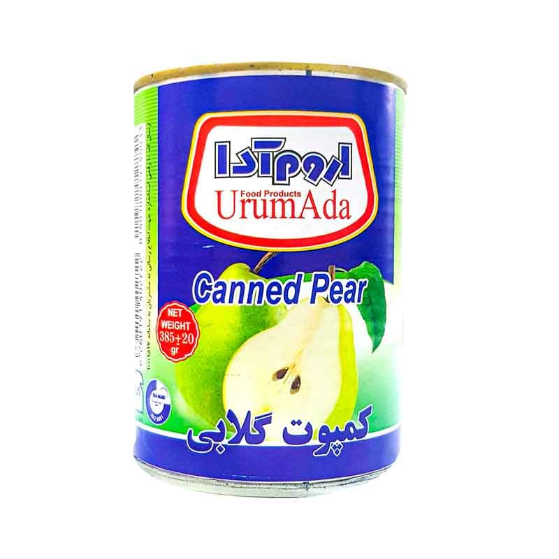 اروم ادا کمپوت گلابی قوطی440 گرمی