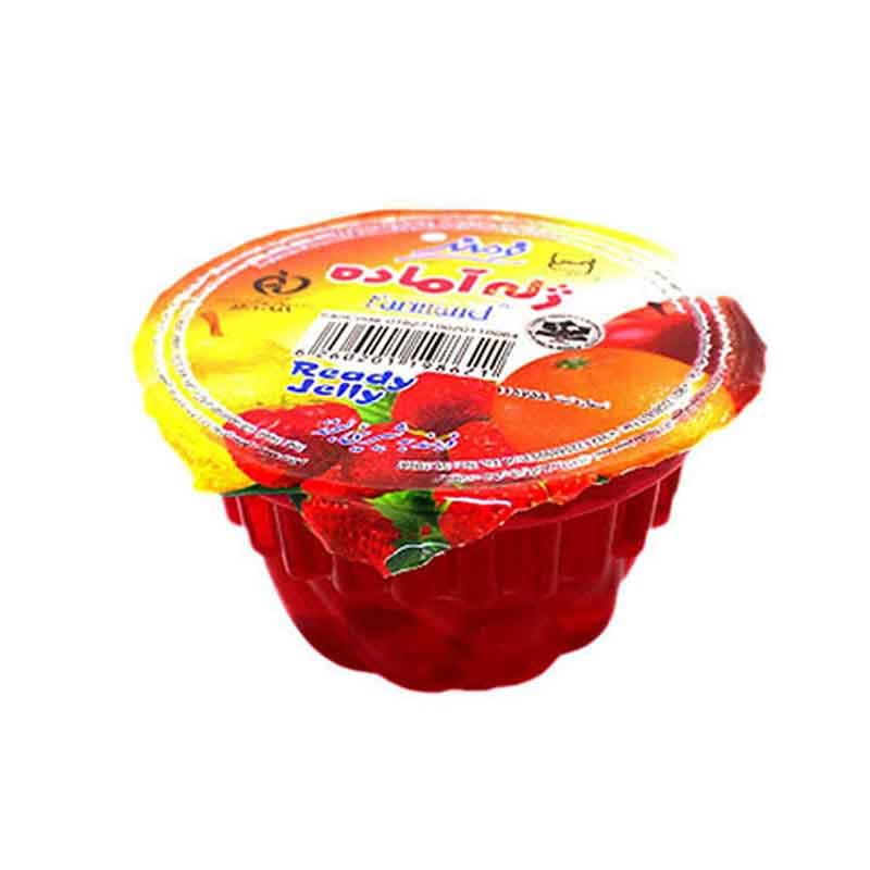 فرمند ژله آماده تک رنگ رز