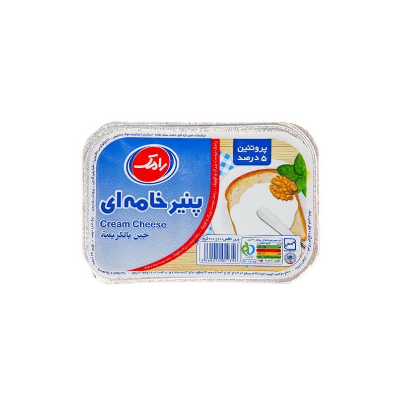 رامک پنیر خامه ای 200 گرمی 1356