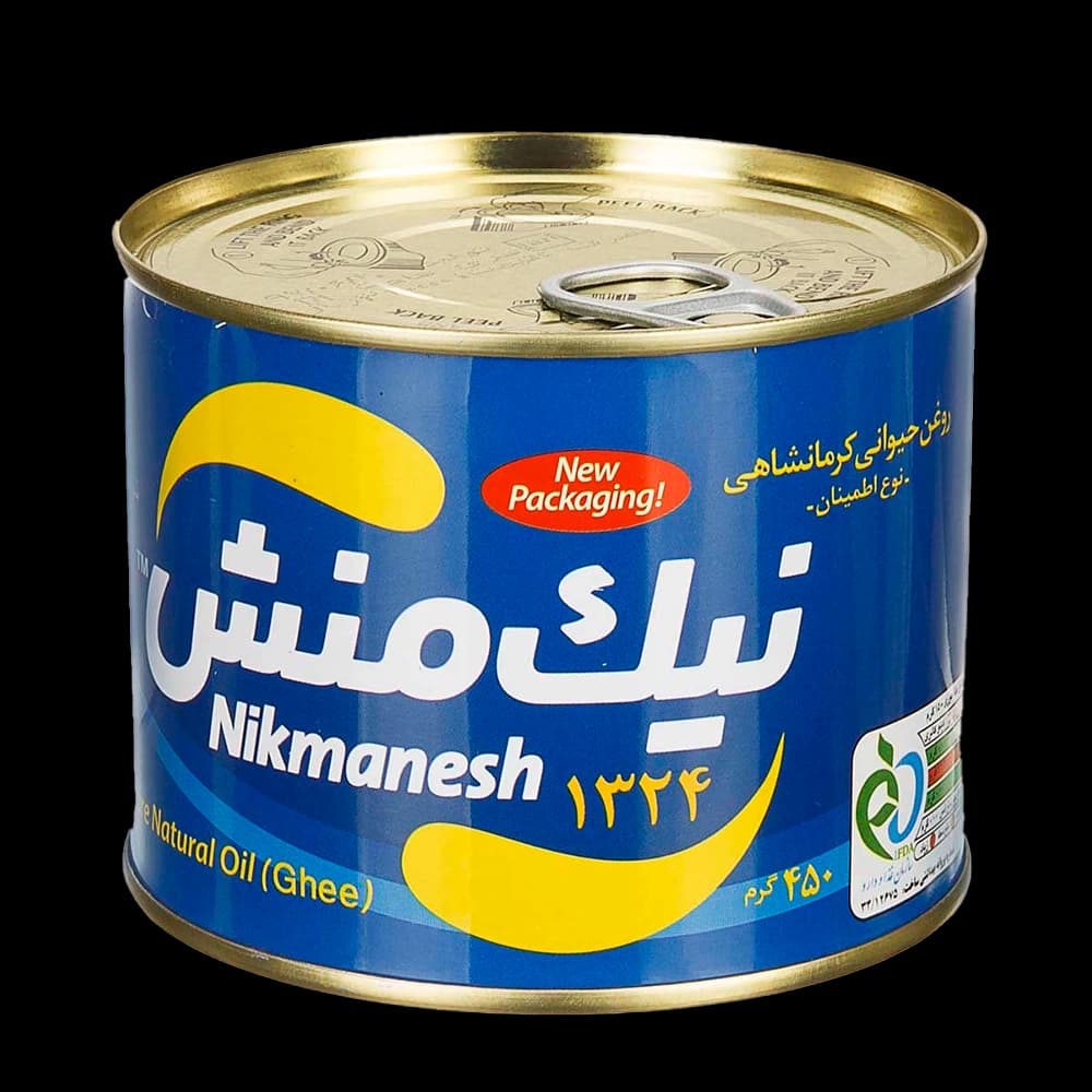 نیک منش روغن حیوانی (کرمانشاهی) گاو450گرمی