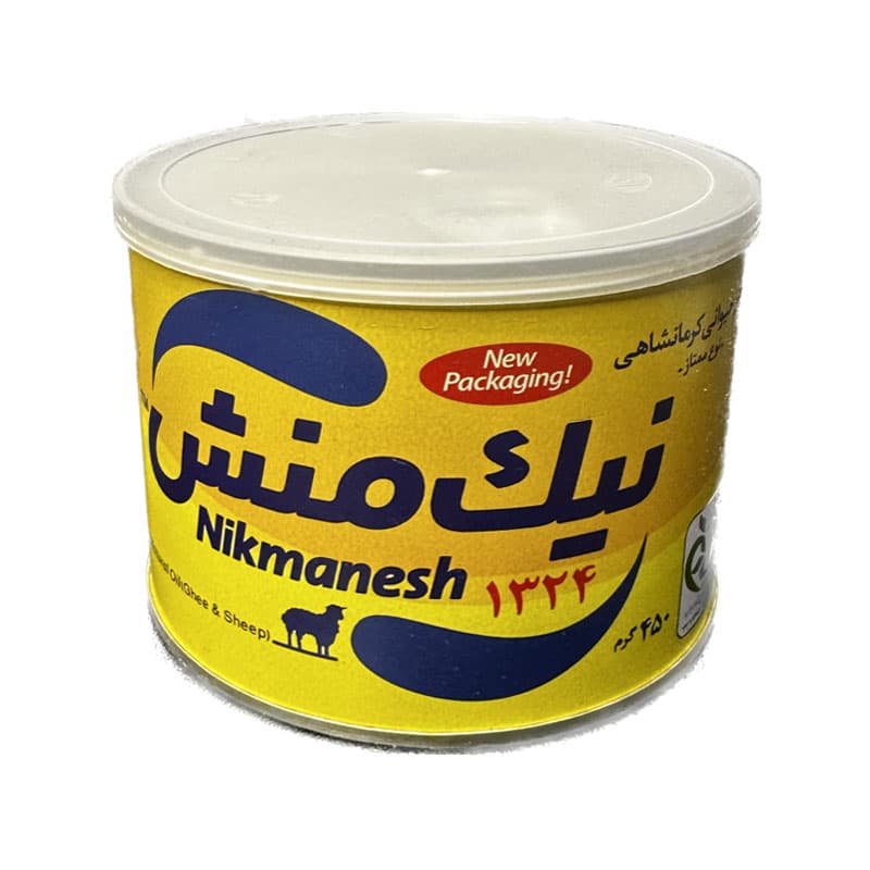 نیک منش روغن حیوانی (کرمانشاهی) گاو گوسفند450گرمی