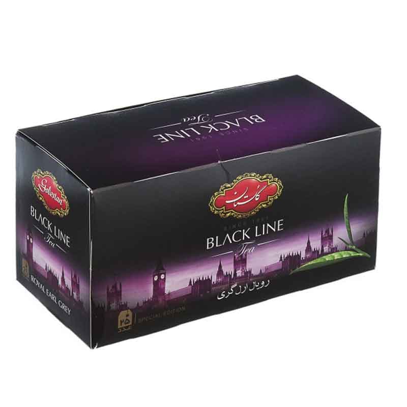گلستان تی بگ خارجه رویال 25 عددی