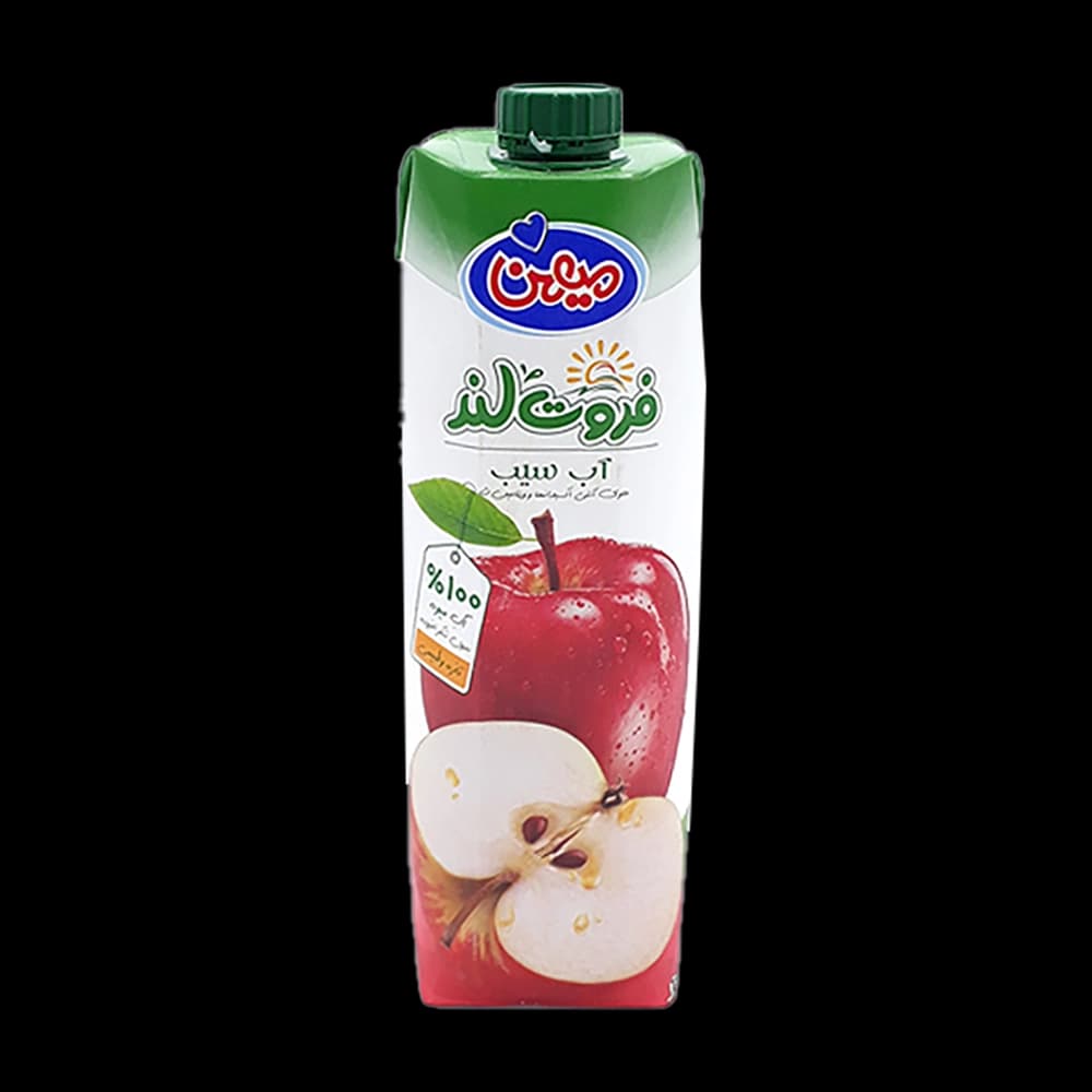 میهن آبمیوه 1ل سیب سرخ