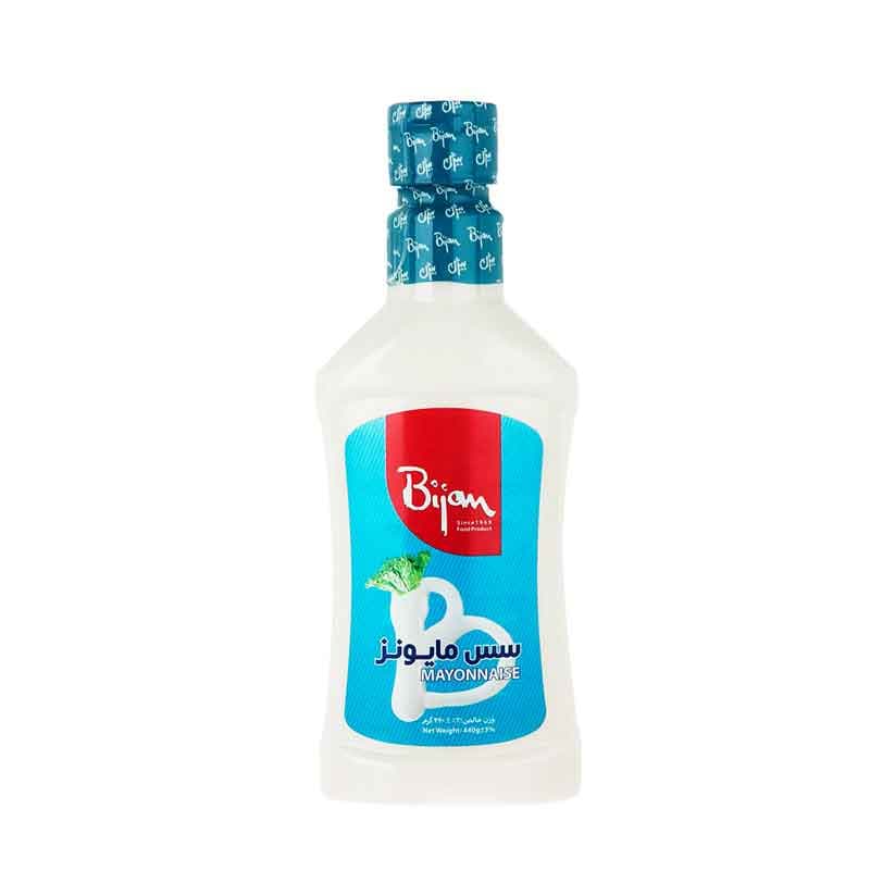 بیژن سس مایونز  با چربی کاهش یافته پت 440 گرمی
