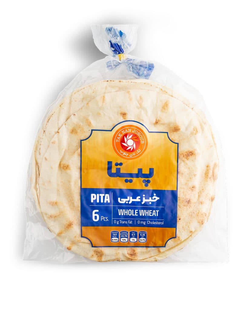تک نان  نان پیتا  6 عددی