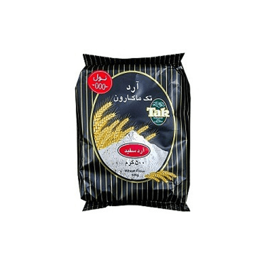 تک ماکارون آرد سفید 500 گرمی