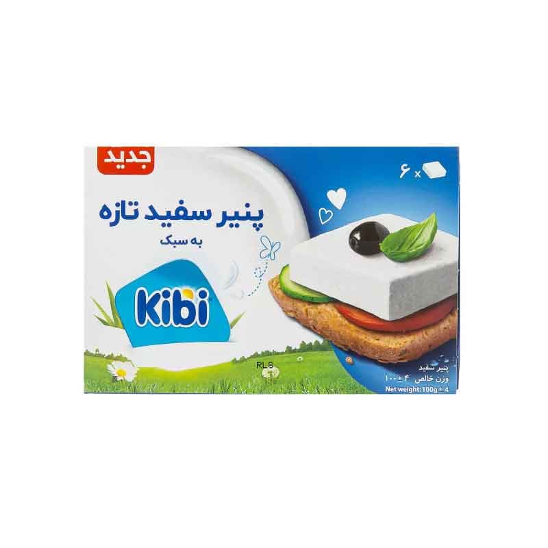 کی بی پنیر سفید تازه 6 عددی