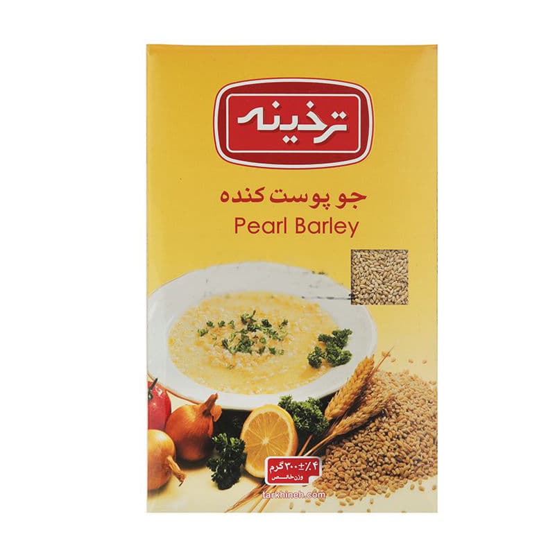 ترخینه  جو پوست کنده 250 گرمی جعبه