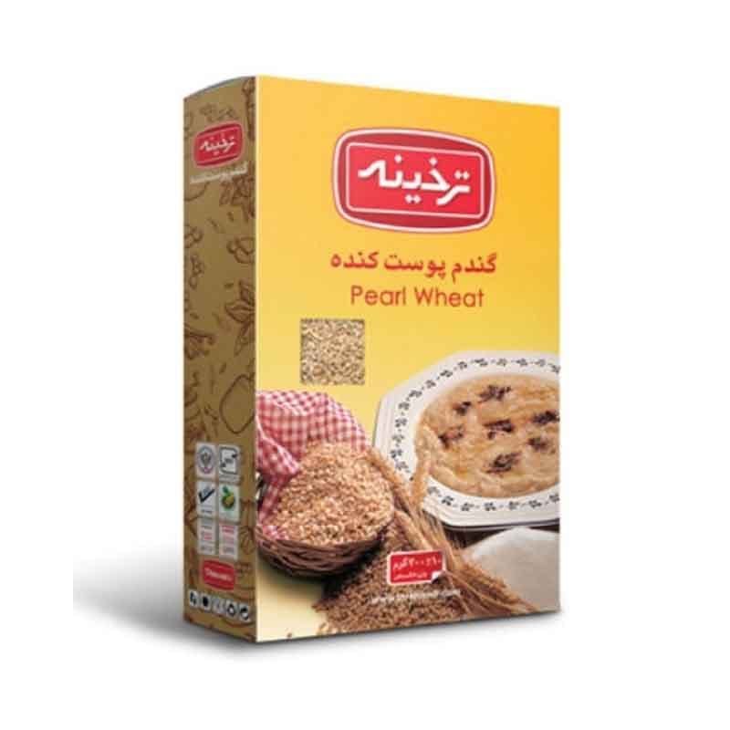 ترخینه  گندم پوست کنده 250 گرمی جعبه