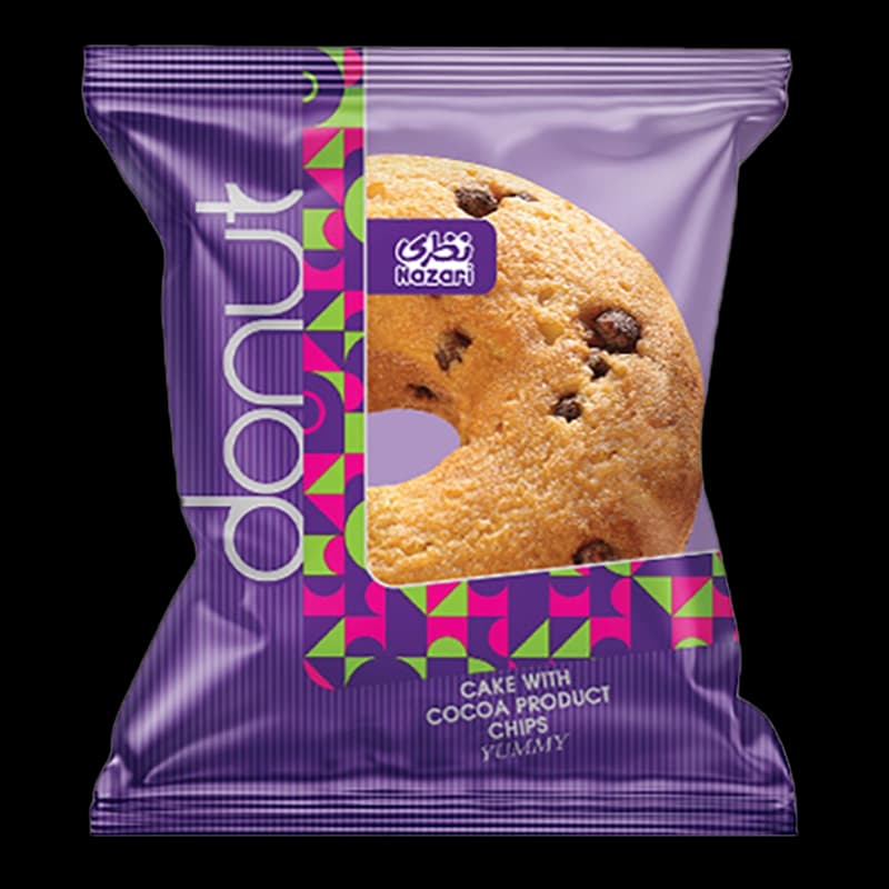 نظری  کیک دونات چیپسیdonut
