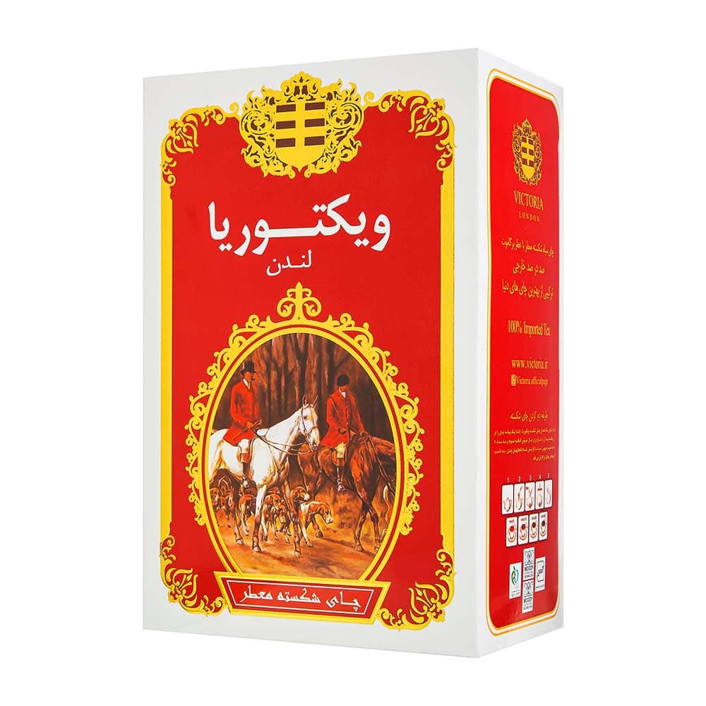 ویکتوریا چای شکسته عطری 450 گرم.پاکت قرمز