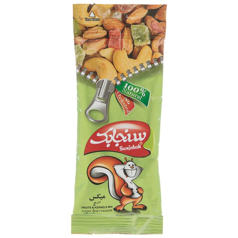 سنجابک میکس شیرین 40گرمی
