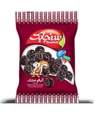 سنجابک آلبالو خشک 40گرمی