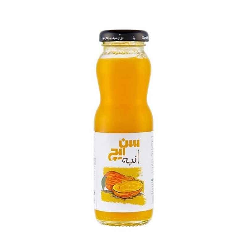 سن ایچ نوشیدنی 200م شیشه انبه