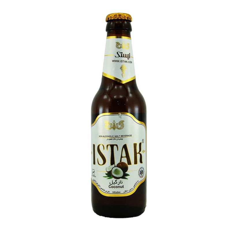 ایستک ماءالشعیرنارگیل شیشه330م
