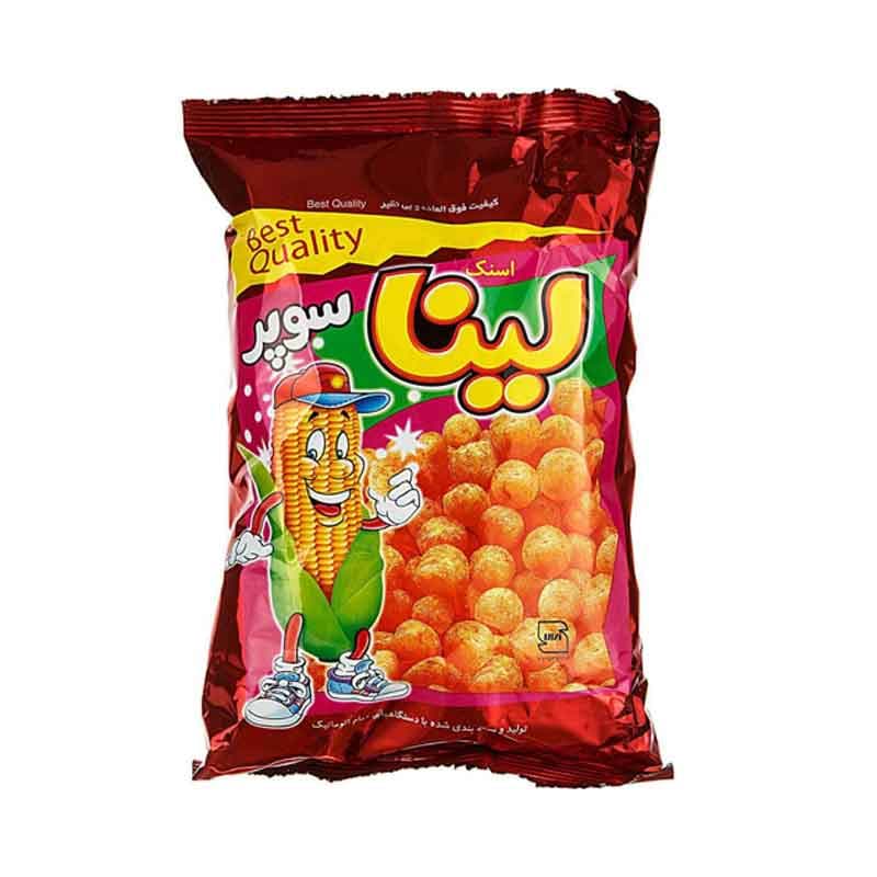لینا اسنک سوپر گرد فلفلی 85گرم