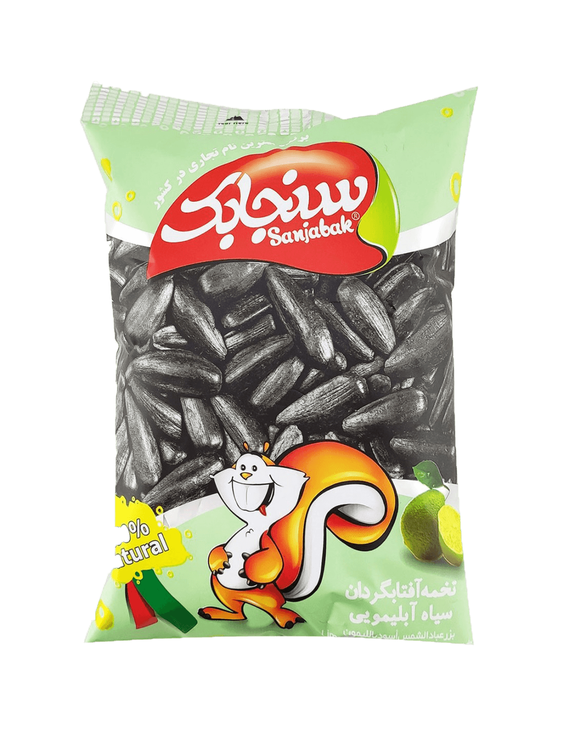 سنجابک تخمه سیاه آبلیمویی 105گ