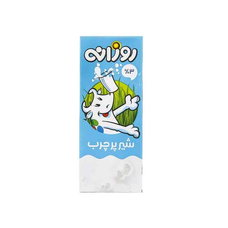 روزانه شیر ساده پرچرب 200م