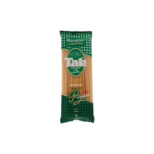 تک ماکارون غنی شده(آرد سمولینا)500گ