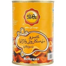 بهروز کنسرو مایه ماکارونی و لازانیا 380گ