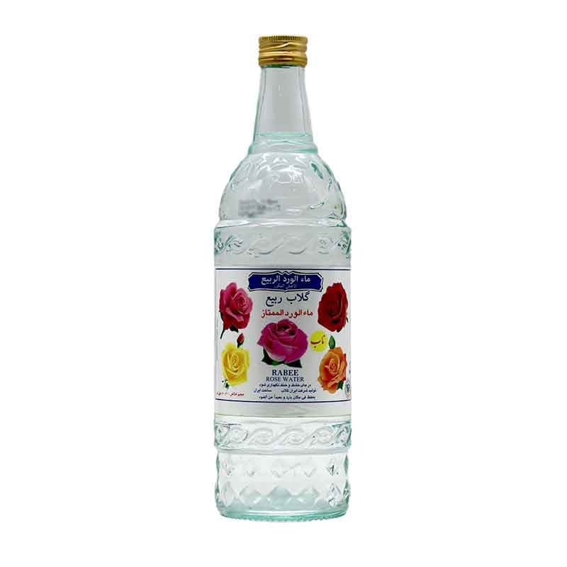 ربیع گلاب ناب 800گ شیشه