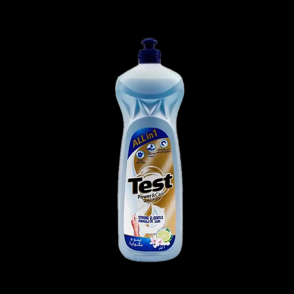 تست مایع ظرفشویی حاوی گلیسیرین 1ل