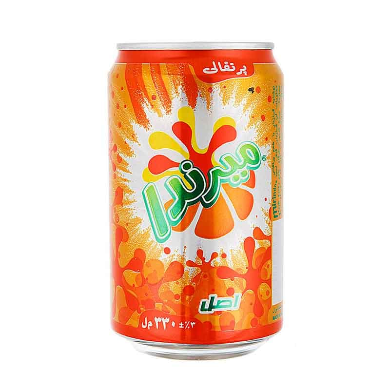 پپسی نوشابه میرندا پرتقالی 330م قوطی