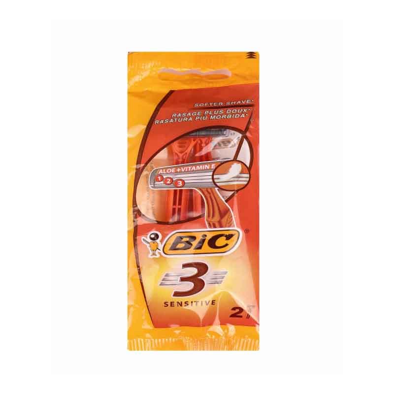 بیک ژیلت 3تیغه صابون دار حساس 3عددی