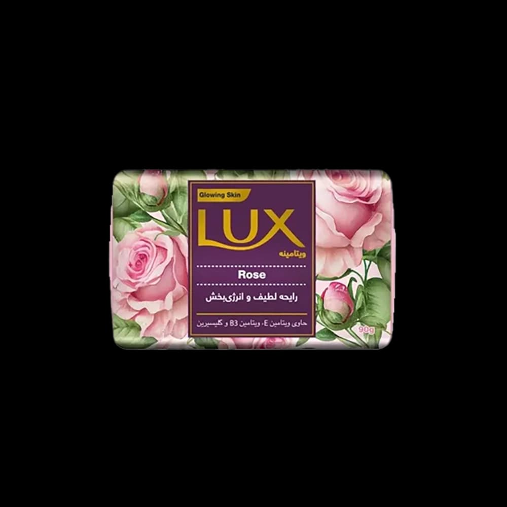 لوکس صابون ویتامینه با رایحه گل رز 90گرم