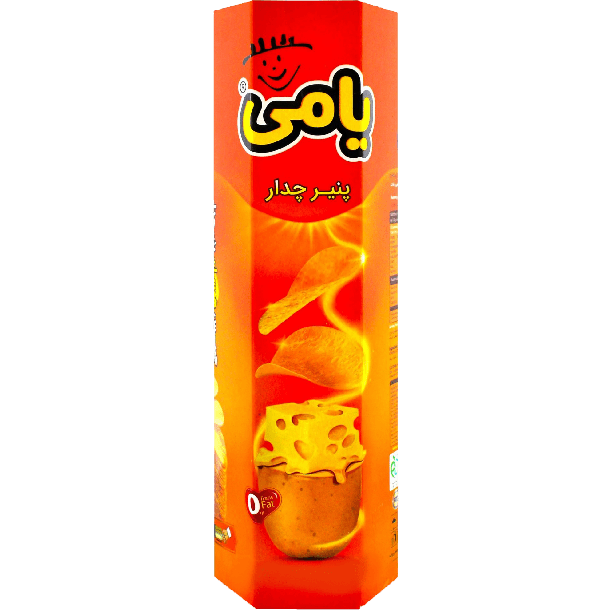 یامی چیپس همسان پذیرایی 90 گرم پنیرچدار