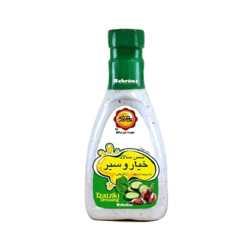 بهروز سس سالاد خیار و سیر 440 گرم