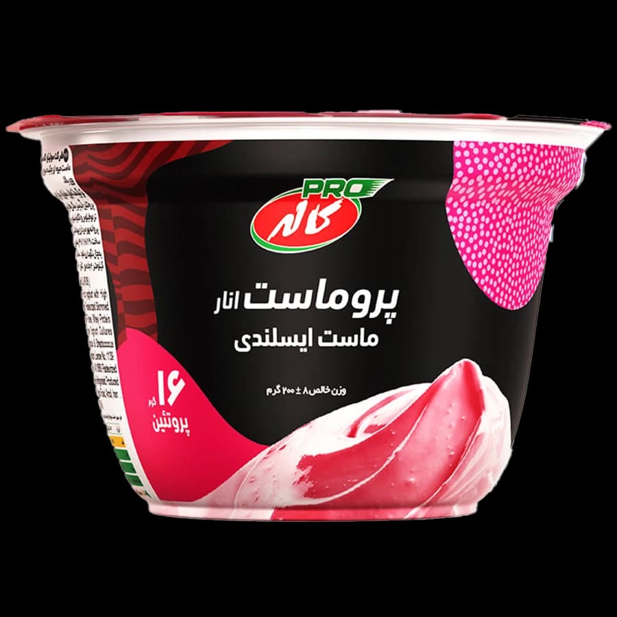 کاله پروماست انار ماست ایسلندی 200 گرم