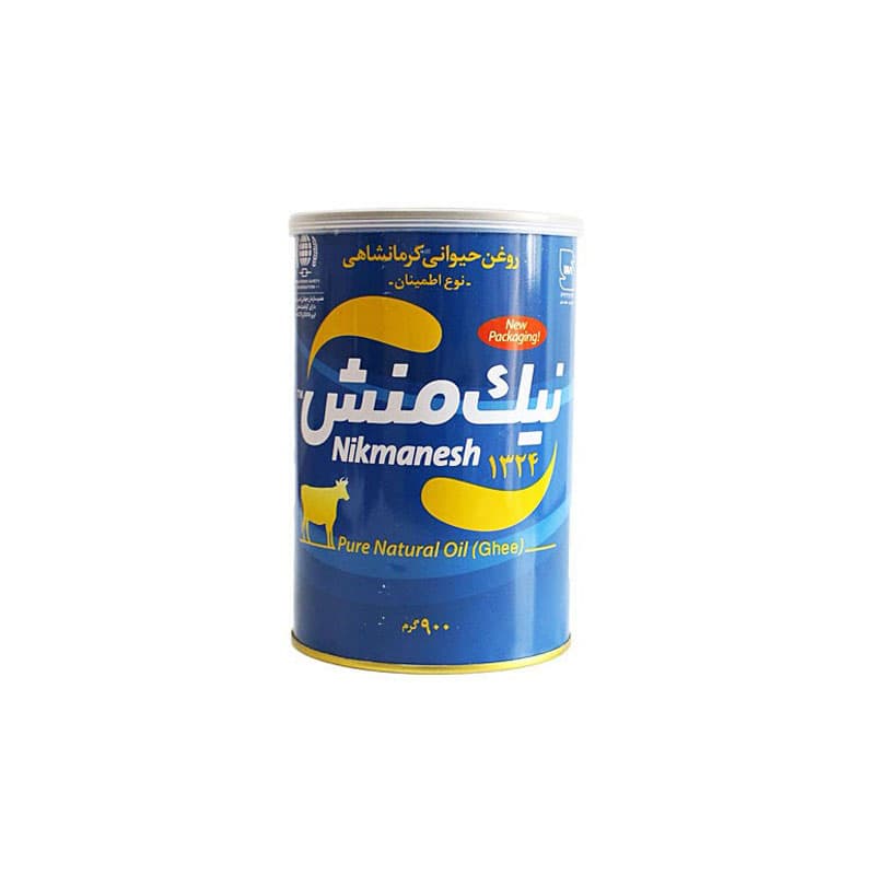 نیک منش روغن حیوانی کرمانشاهی گاو 900گرمی