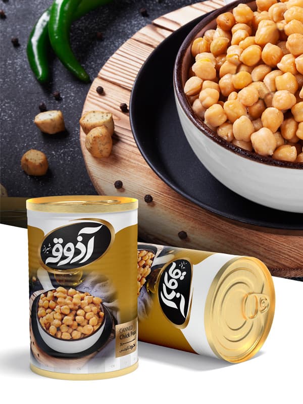 آذوقه کنسرو نخود آبگوشتی 400گ