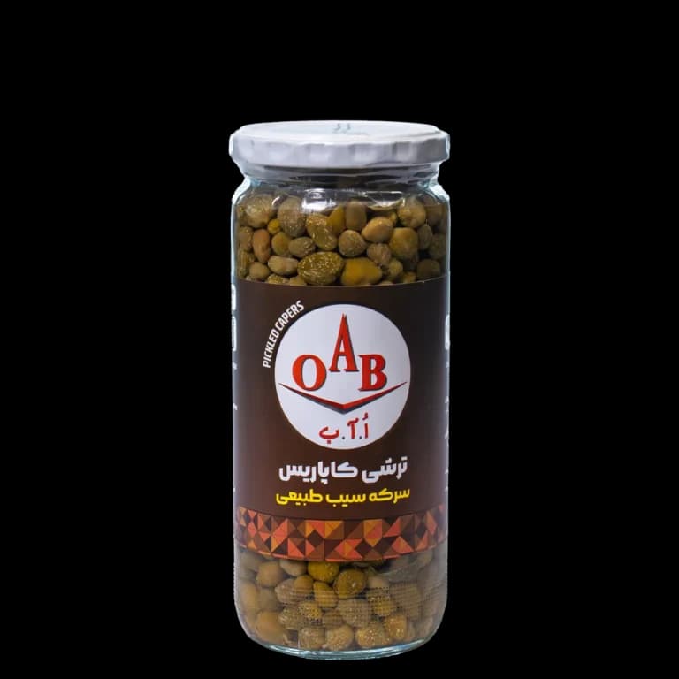 OAB ترشی کاپاریس شیشه 500 گرم