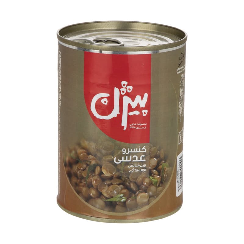 بیژن کنسرو عدسی 380 گرمی