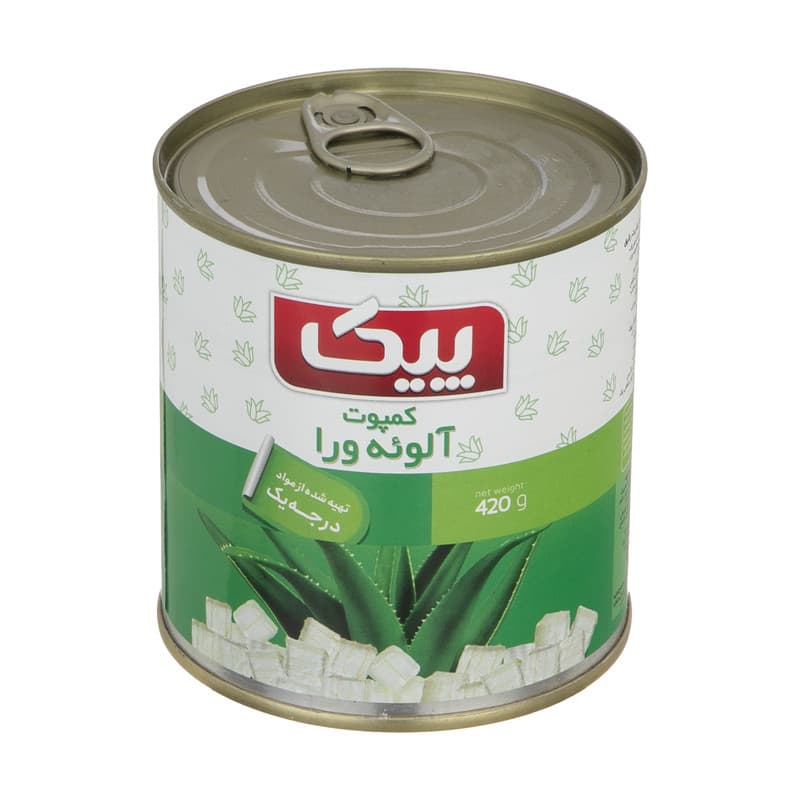 پیک کمپوت آلوئه ورا قوطی 420 گرم