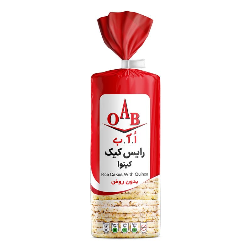 OAB رایس کیک کینوا 100گرم