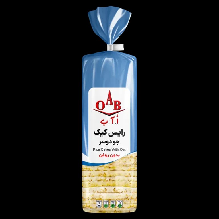 OAB رایس کیک جو دوسر 100گرم