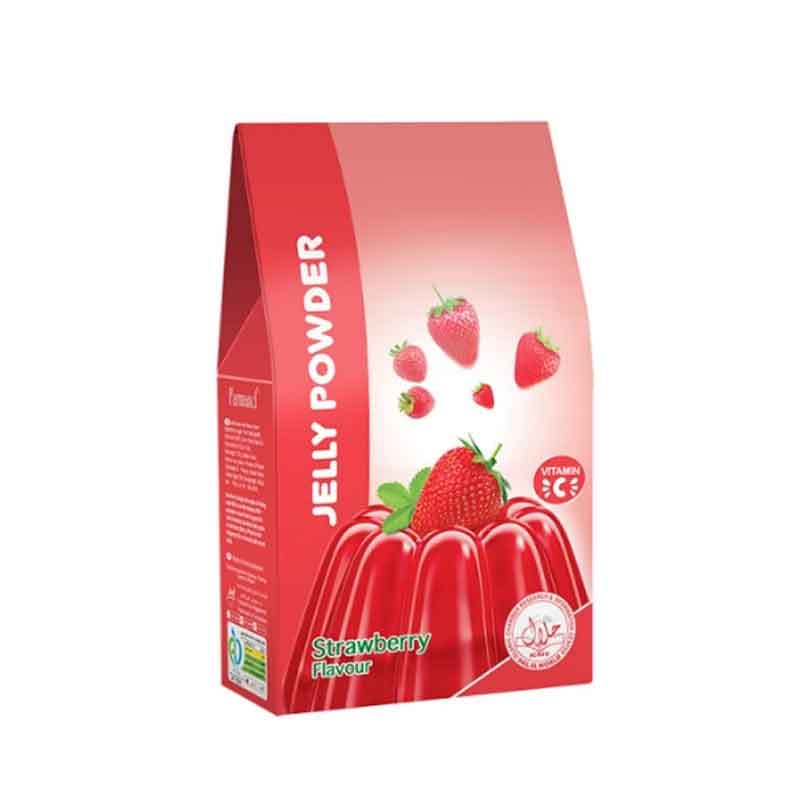 فرمند پودر ژله 100 گرم توت فرنگی