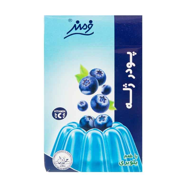 فرمند پودر ژله 100 گرم تمشک آبی