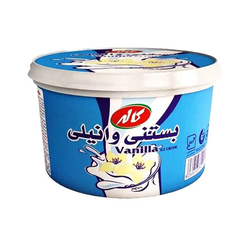 کاله2 بستنی 1ل وانیلی پایه کوتاه