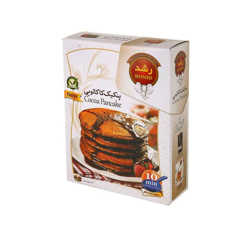رشد پودر پنکیک 250گ کاکائویی